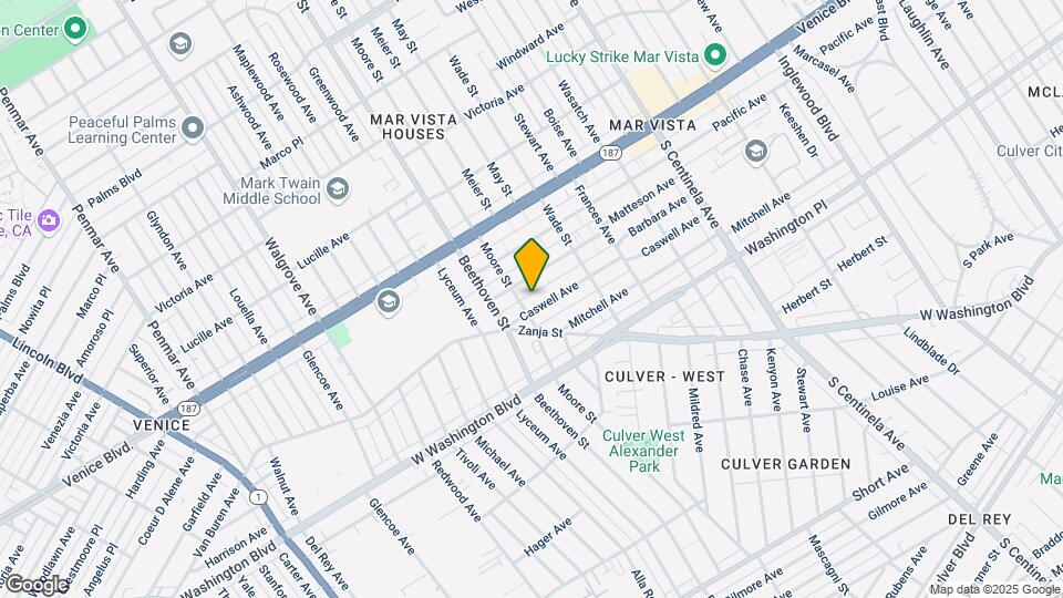 12771 Caswell Ave Map and Location Details