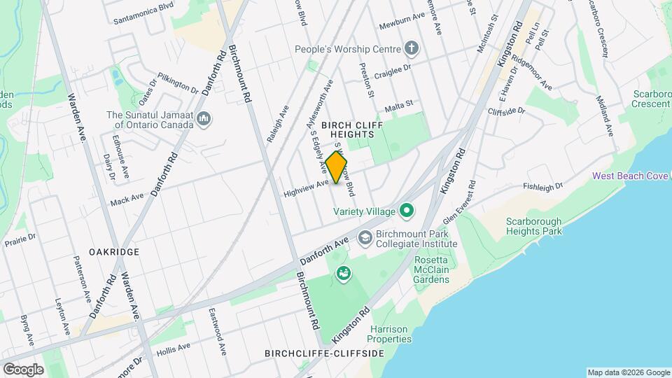 47 S Edgely Ave Map and Location Details