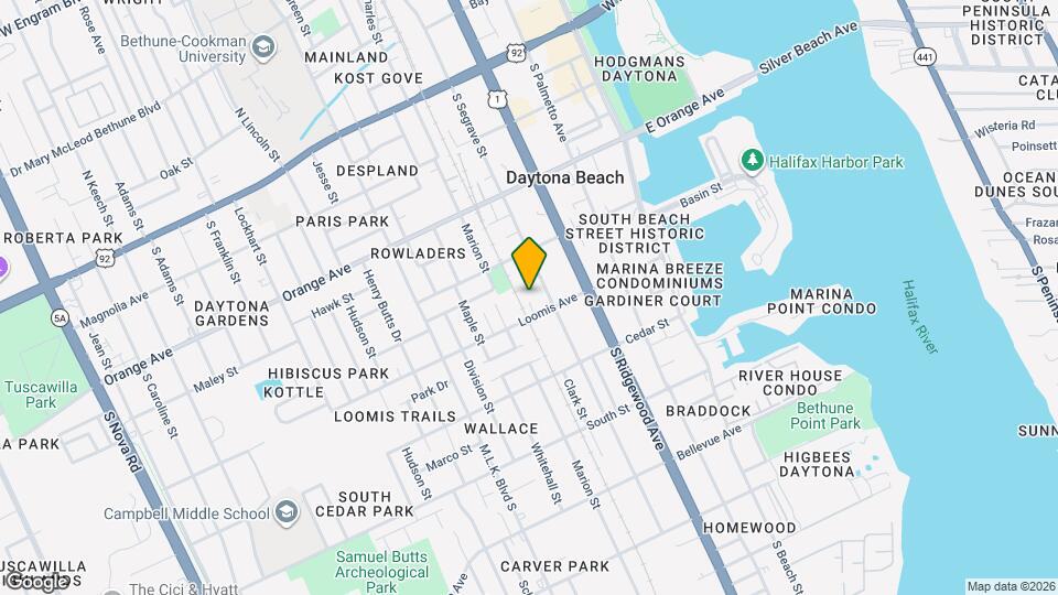 431 Warner Pl Map and Location Details