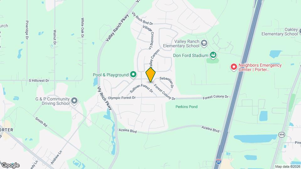 21510 Forest Colony Dr Map and Location Details