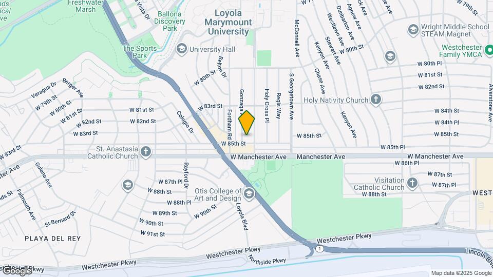 8424 Gonzaga Ave Map and Location Details