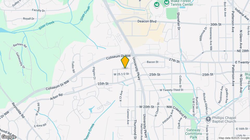 720 W Twenty-Sixth St Map and Location Details