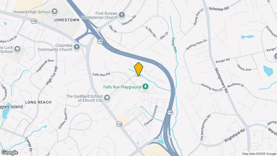 8507 Falls Run Rd Map and Location Details