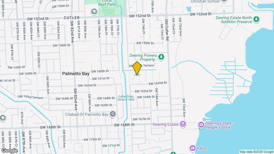 16100 SW 76th Ave Map and Location Details