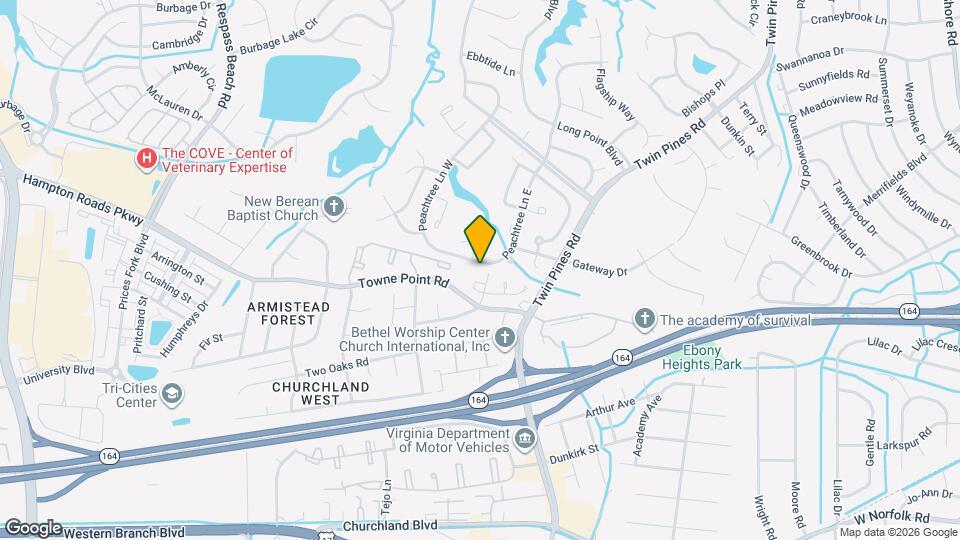 3770B Towne Point Rd Map and Location Details