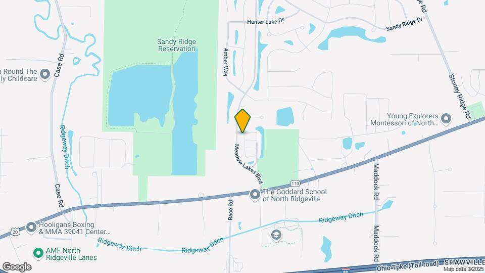 Redwood North Ridgeville Meadow Lakes Blvd Mapa y Detalles de la Ubicación
