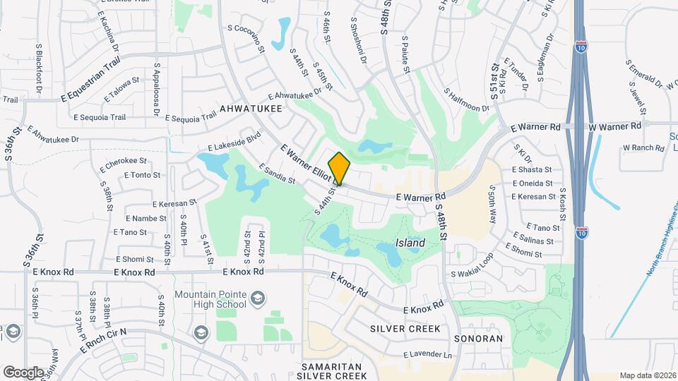 4404 E Bannock St Map and Location Details