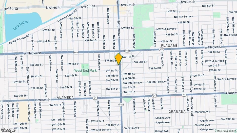 5700 SW 2nd Ter Map and Location Details