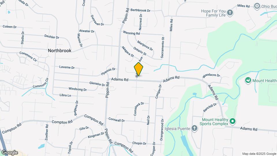 9500 Ridgemoor Ave Map and Location Details