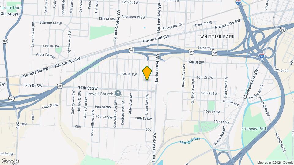 1627 Bryan Ave SW Map and Location Details
