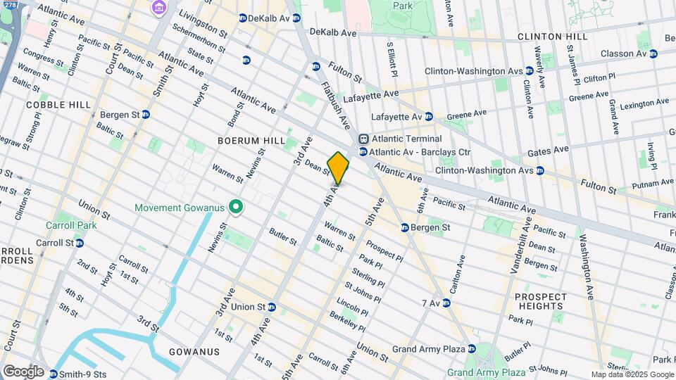 55 4th Ave Map and Location Details