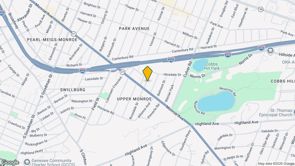 246 Rosedale St, Unit 246 Rosedale -lower Map and Location Details