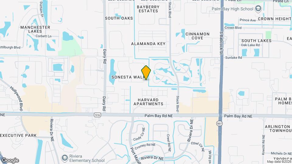 910 Luminary Cir Map and Location Details