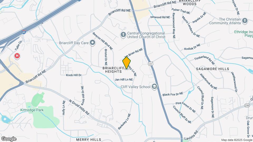 1863 Merrimac Ct NE Map and Location Details