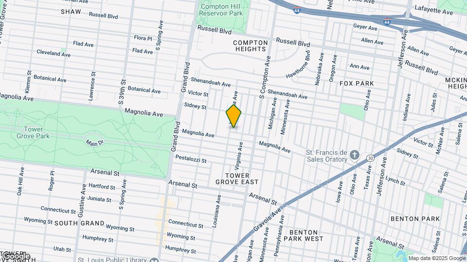2712 Louisiana Ave Mapa y Detalles de la Ubicación
