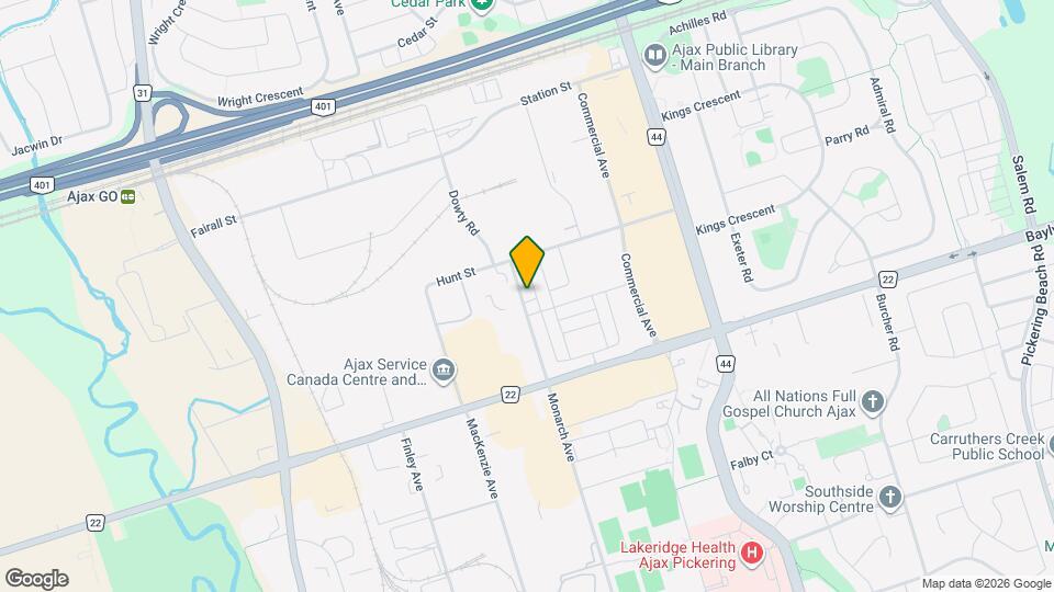 217 Monarch Ave Map and Location Details