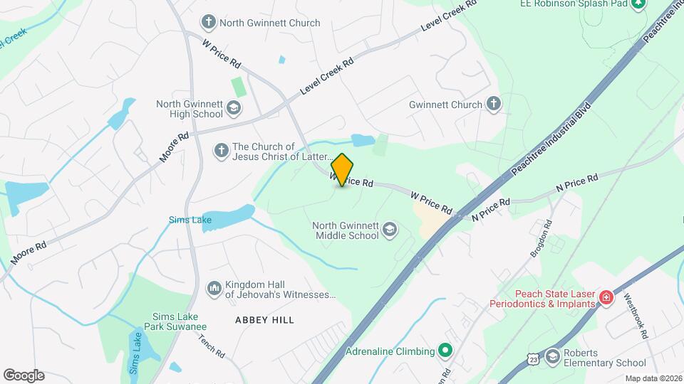 110 Price Hills Trail Map and Location Details