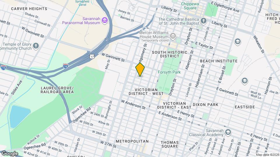 303 W Waldburg St Map and Location Details