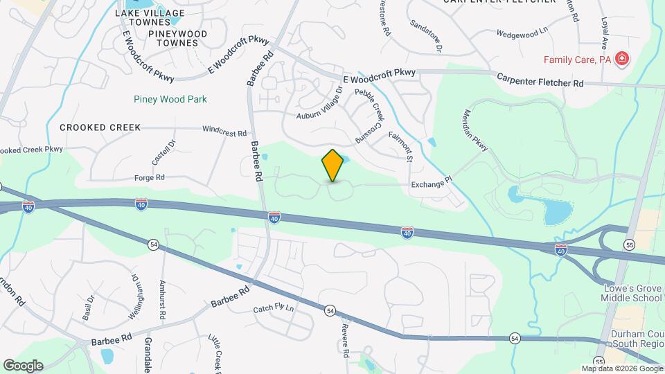 1520 Magnolia Map and Location Details