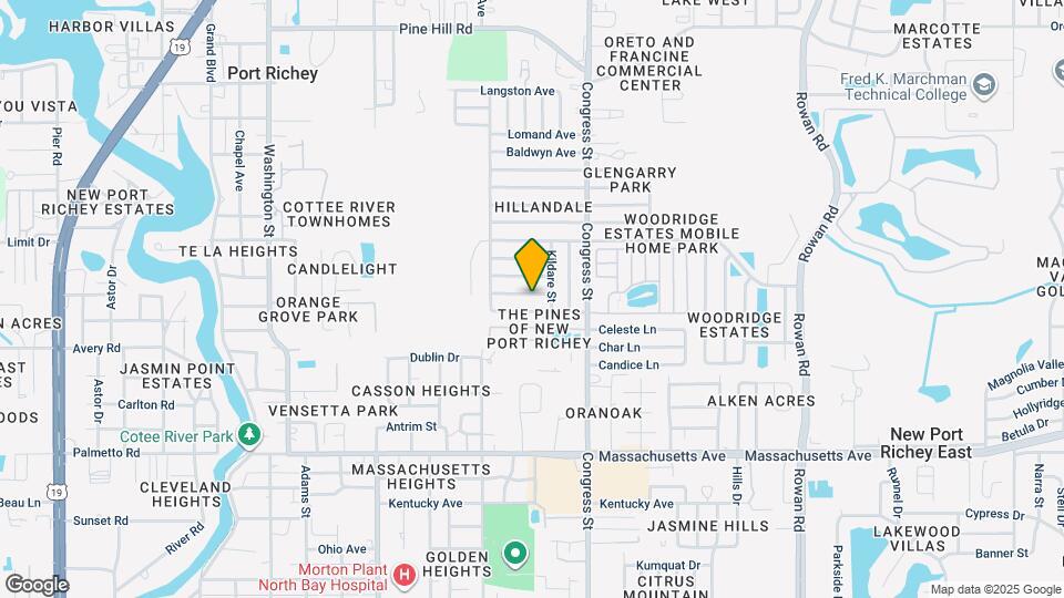 6336 Bonaire Ave Map and Location Details