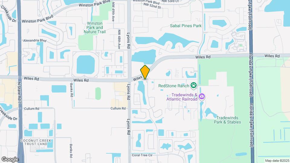 4487 NW 42nd Terrace Map and Location Details