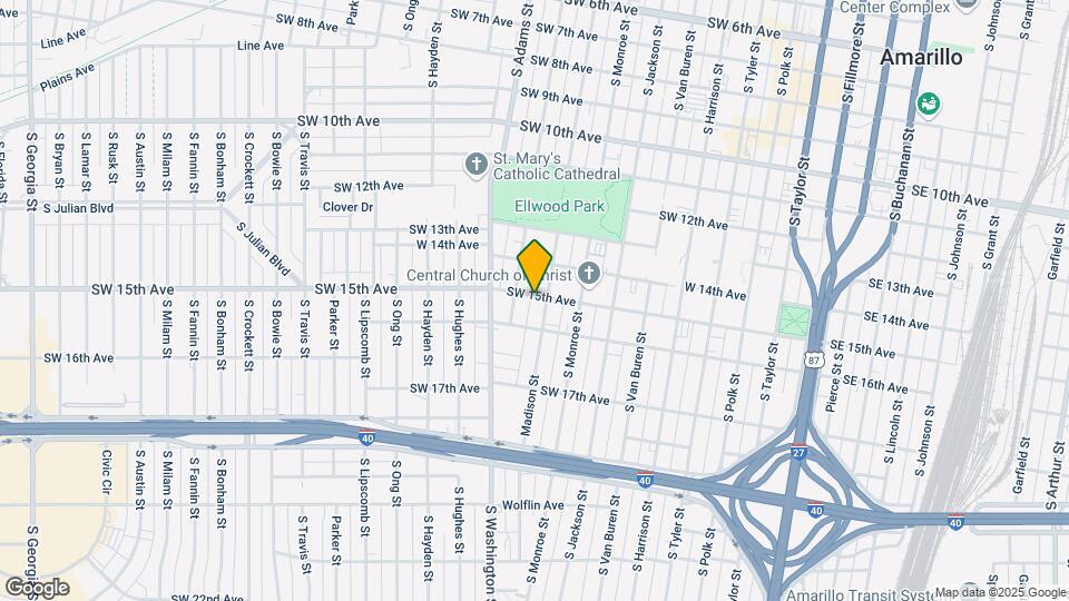 711 SW 15th Ave Map and Location Details