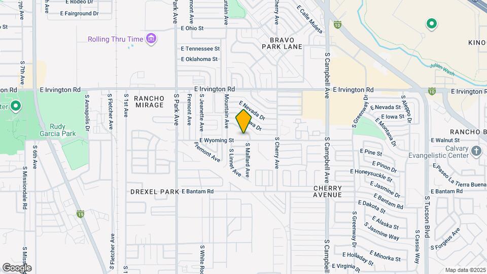 1347 E Wyoming St Map and Location Details