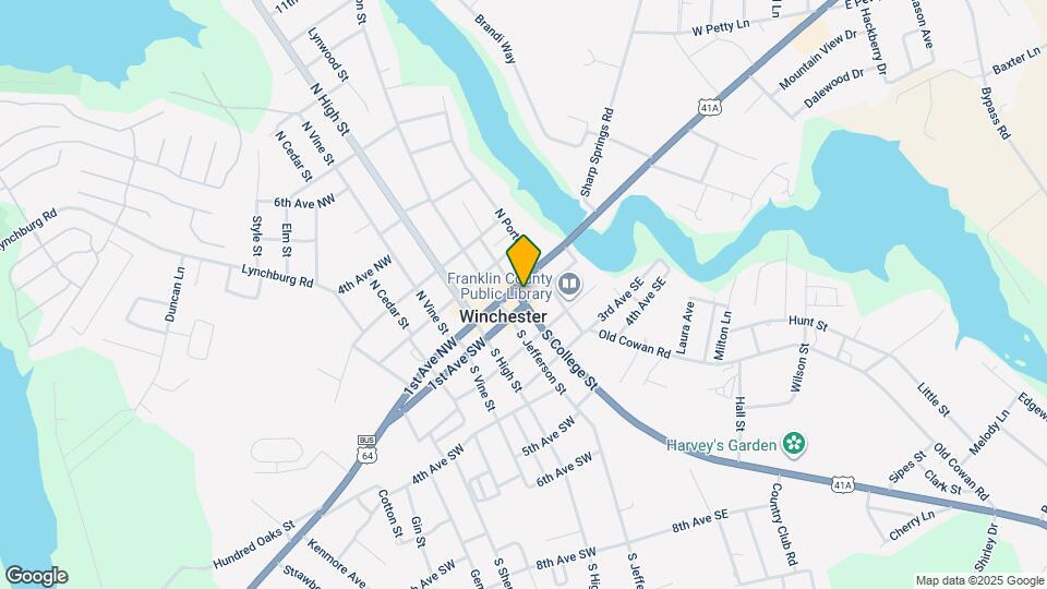 9 S College St, Unit Historic Hideaway #9 Map and Location Details