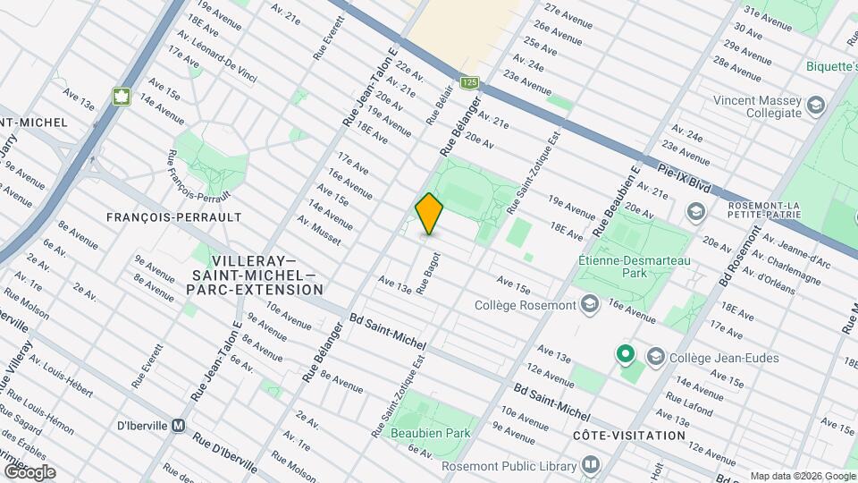 6845 15E Av Map and Location Details