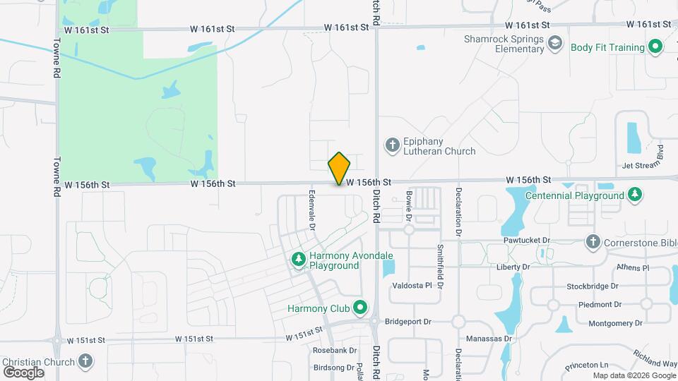 1534 Birchfield Dr Map and Location Details