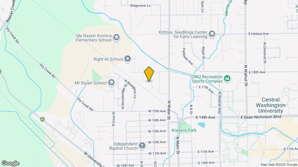 1705 Indiana Dr Map and Location Details