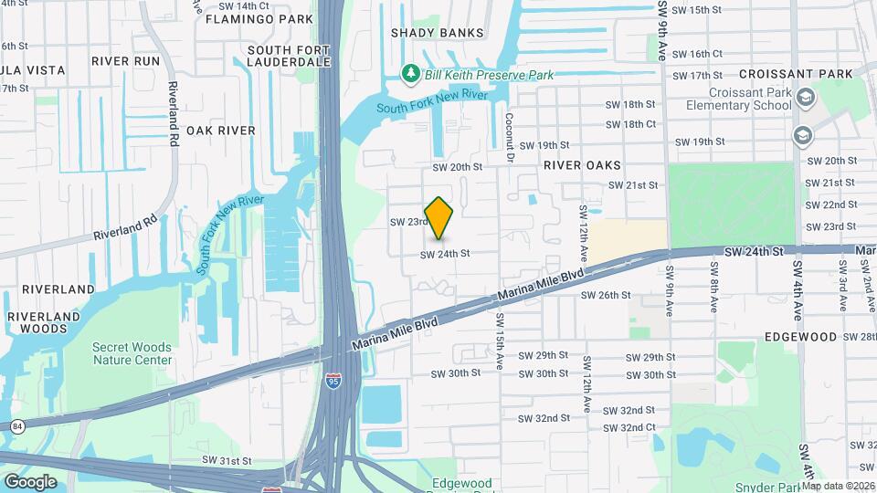 2337 SW 17th Ave Map and Location Details