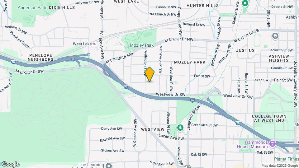 1530 Brantley Ct SW Map and Location Details