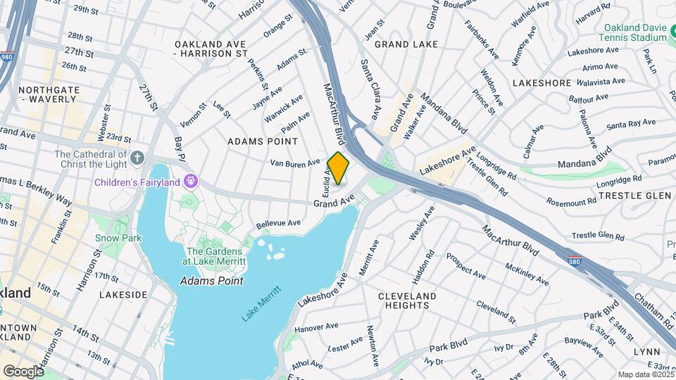 Adams Point Apartments Mapa y Detalles de la Ubicación