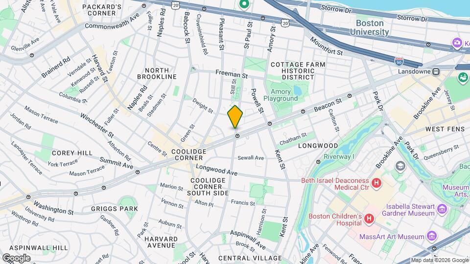 172 St Paul St Map and Location Details