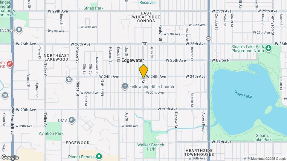 2663 Depew St Map and Location Details