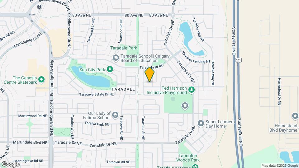 94 Taralake Way NE Map and Location Details