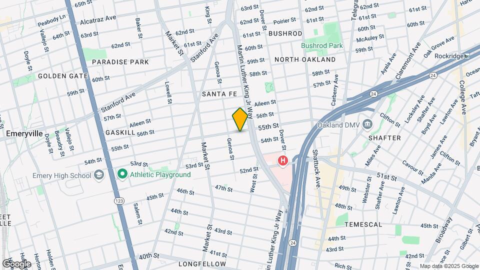 823-825 55th St Map and Location Details
