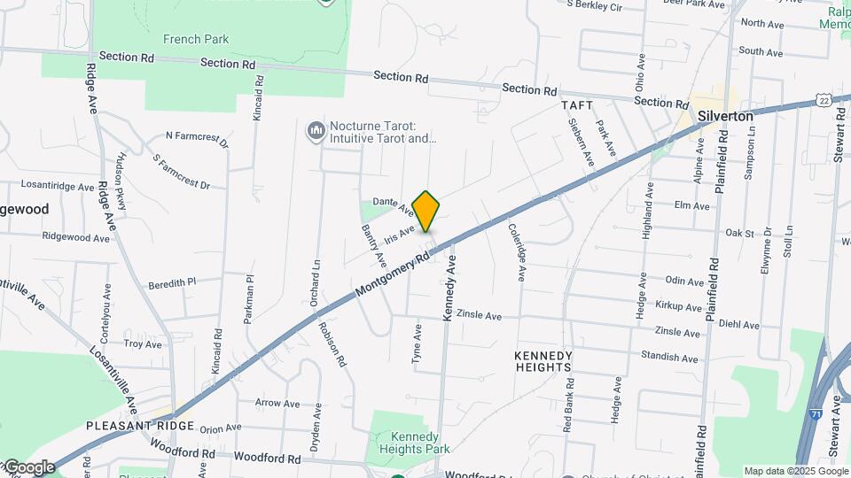 6611 Kennedy Ave Map and Location Details