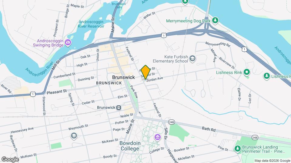 45 Federal St Map and Location Details