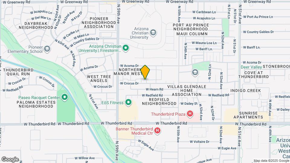 14420 N 57th Dr Map and Location Details