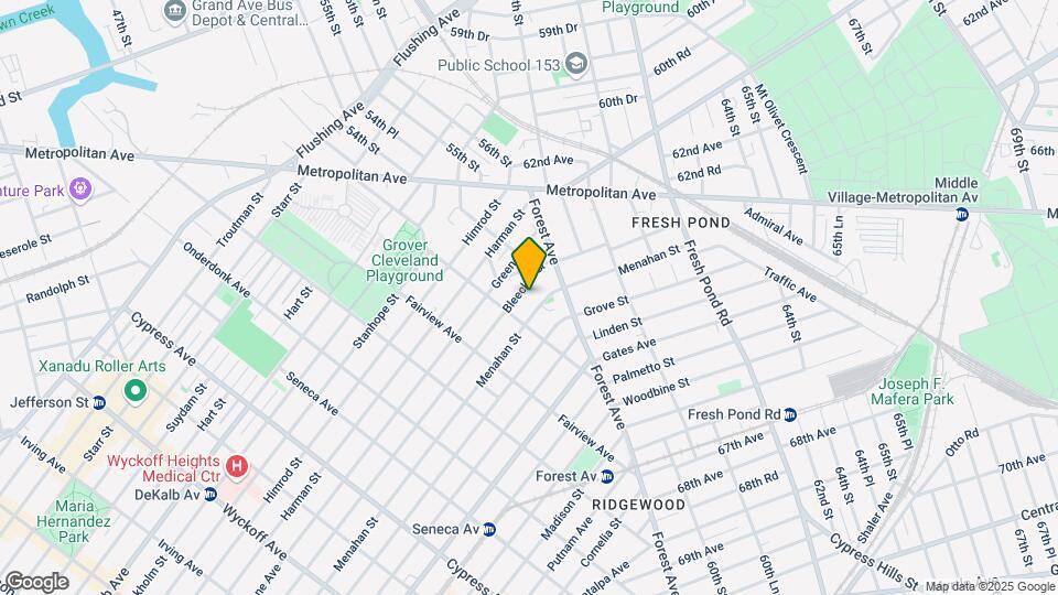 2126 Bleecker St Mapa y Detalles de la Ubicación
