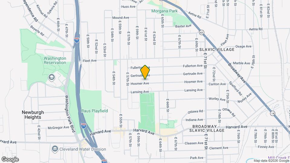 6015 Hosmer Ave Map and Location Details
