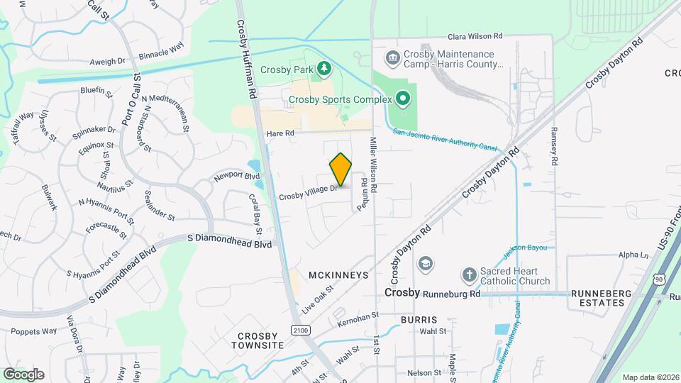 410 Crosby Village Dr Map and Location Details