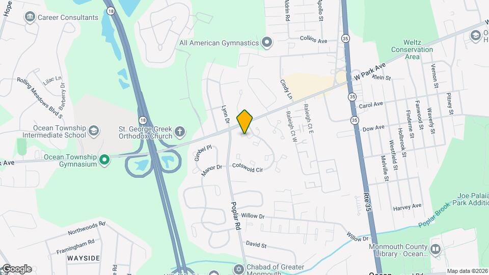 97 Cotswold Cir Map and Location Details