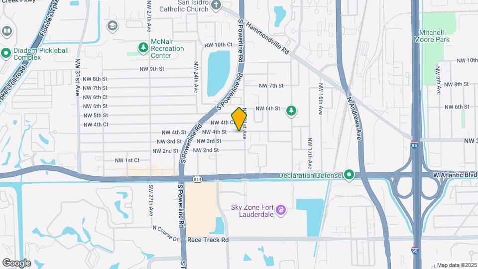 2120 NW 4th St Map and Location Details