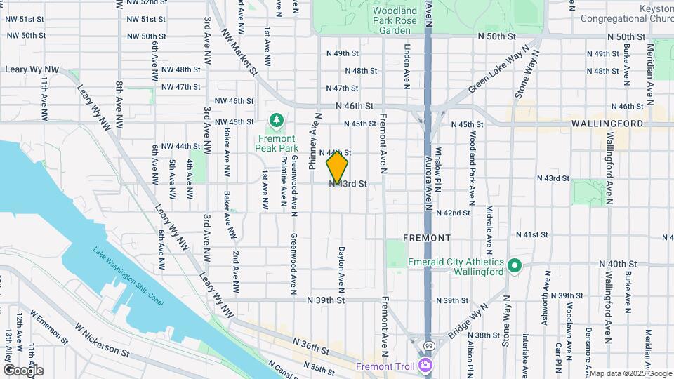 4228 Francis Ave N, Unit 103 Mapa y Detalles de la Ubicación
