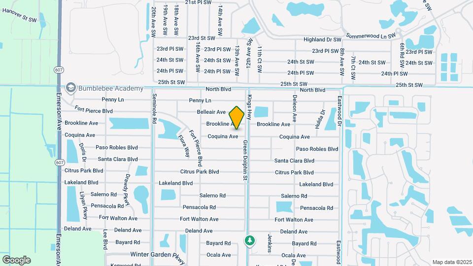 7402 Coquina Ave Map and Location Details