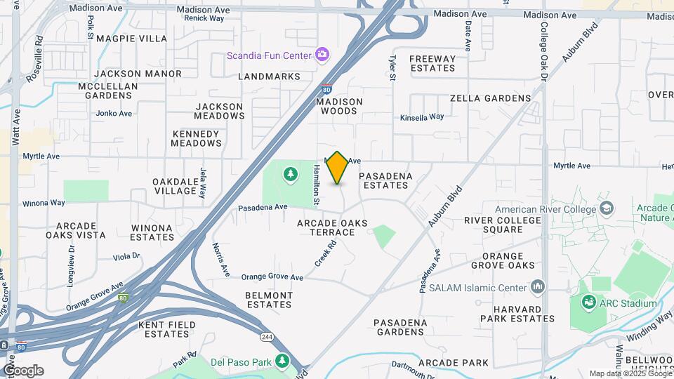 4729 Ponderay Ln Map and Location Details