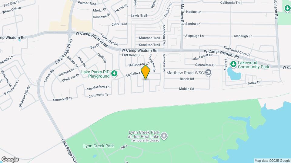 5428 Kleberg Dr Map and Location Details